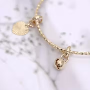 兒童晶鑽愛心花圈&times;推拉手環