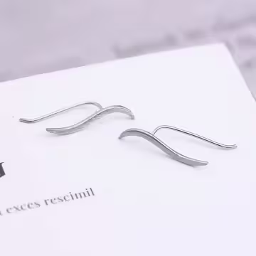 925銀針×眉線×耳勾