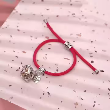 心花怒放&times;薰香火山石&times;可調節拉繩手鍊&times;共二色