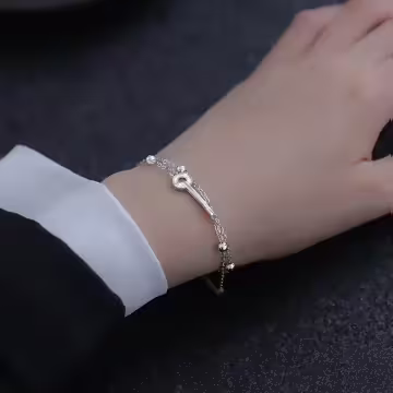 925銀飾×輕奢幾何×雙層手鍊