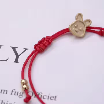 【過爐款】財運兔much×招財手鍊（含錢母）