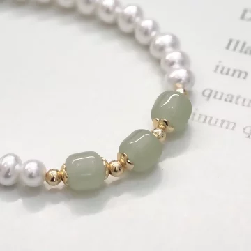三顆小綠珍珠×手鍊.avif