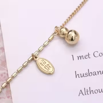 招財金葫蘆×腳鍊