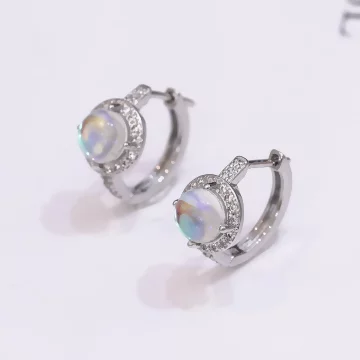 滿鑽圓環月光石×耳扣.avif