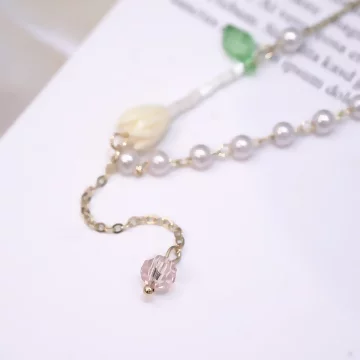 鬱金香珍珠垂鑽×鎖骨項鍊.avif
