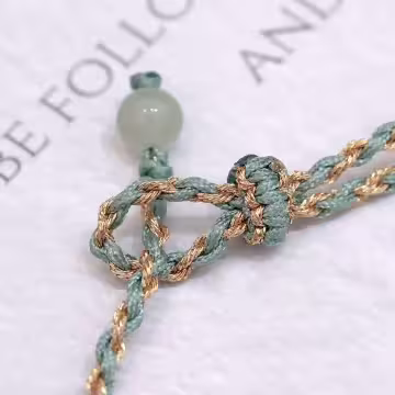 雙喜幸運草×拉繩手鍊