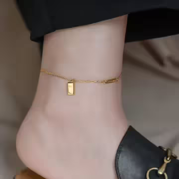 小金磚×腳鍊