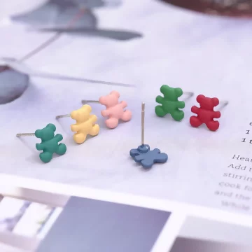 彩色小熊×單邊六套件耳環組.avif