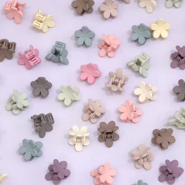 花朵造型小抓夾×五十套件髮夾組.avif