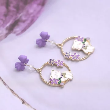 紫花小熊熊×吊墜耳環.avif