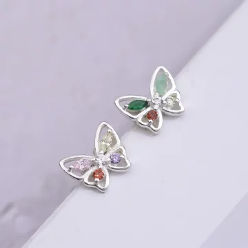 925銀飾×彩晶小蝴蝶×耳環.avif