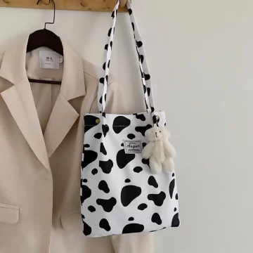 乳牛紋印花×肩背袋（無附吊飾）.avif