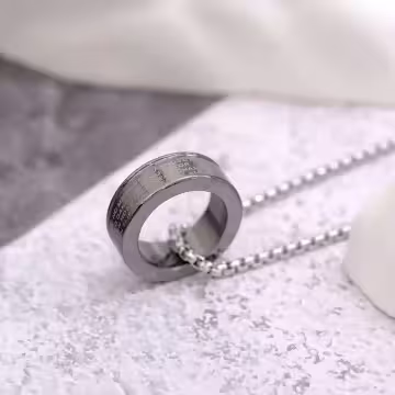 指環×中性長項鍊