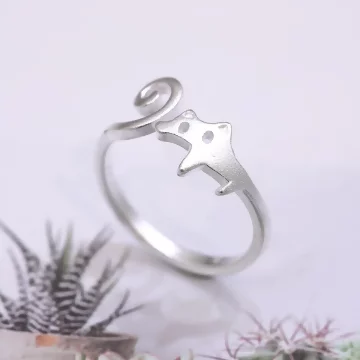 925銀飾×小白貓×開口戒指.avif