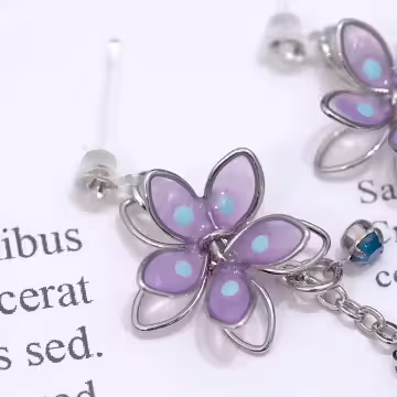 櫻花綻放×耳環×共二色