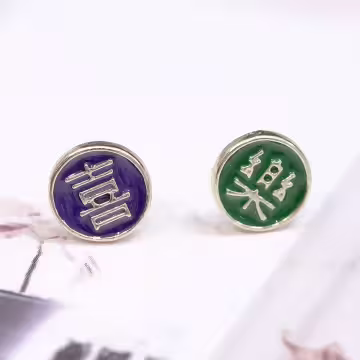 平安喜樂如意×三套件耳環組