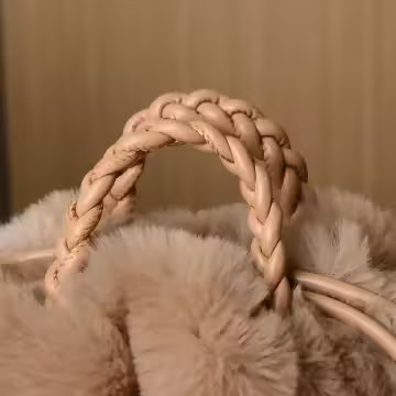 毛毛南瓜包×斜背包×棕咖