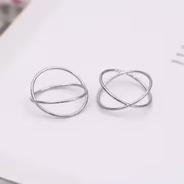 多層螺旋彈簧×六套件戒指組