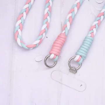 撞色麻花辮×手機斜背雙勾掛繩×粉紫.avif