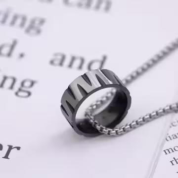 刻印指環×中性長項鍊