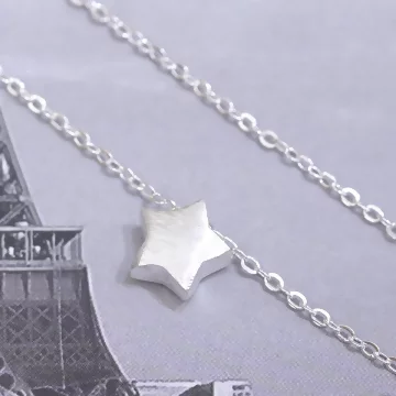 925銀飾×小星星×鎖骨項鍊 .avif
