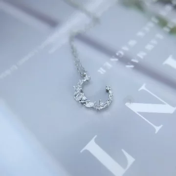 925銀飾×小弦月×鎖骨項鍊.avif