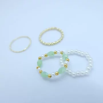 宮廷湖水綠珍珠串×四套件戒指組.avif