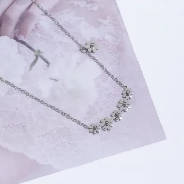 316鋼飾×雛菊花環×鎖骨項鍊×銀色.avif