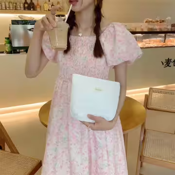 糖果愛心包&times;化妝包&times;白色