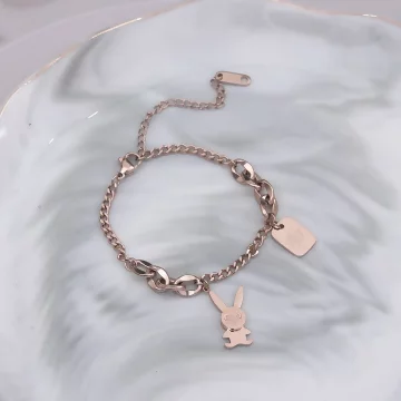 316鋼飾×兔子吊牌×手鍊×玫瑰金.avif
