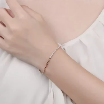 316鋼飾×晶鑽鍊條×手鍊×金色 .avif