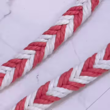 拼色麻花辮子×手機斜背雙勾掛繩×紅色