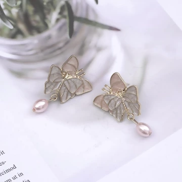 蝶入花間×吊墜耳環 .avif