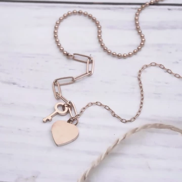 316鋼飾×解開心房×鎖骨項鍊×玫瑰金.avif