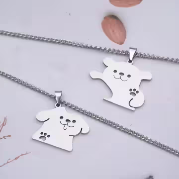 316鋼飾×汪汪我罩的×姐妹閨蜜情侶項鍊組