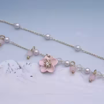 落櫻繽紛×鎖骨項鍊