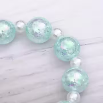 糖果紙炫彩蝴蝶結×手機腕帶掛繩×藍色