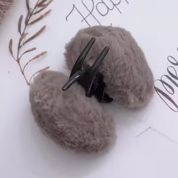 雙面愛心絨毛&times;抓夾&times;共二色