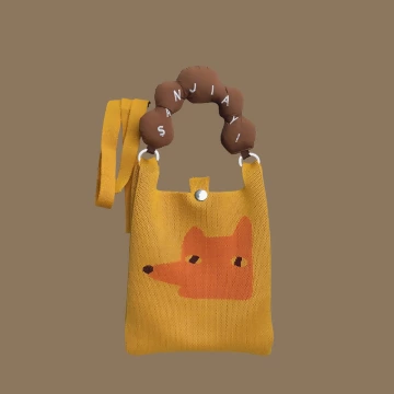 甜甜圈提把針織包×斜背包×狐狸.avif