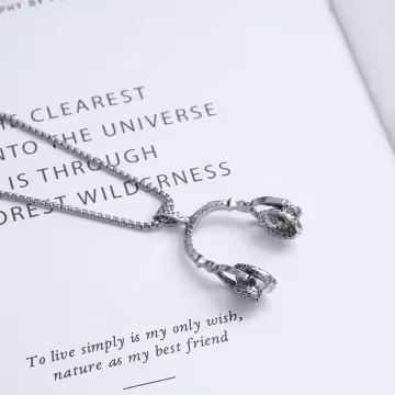 搖滾耳機×長項鍊