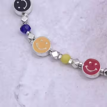 笑臉多巴胺×固定式串珠手鍊