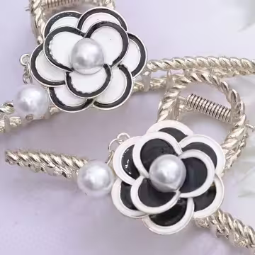 一朵山茶花×鯊魚夾×共二色