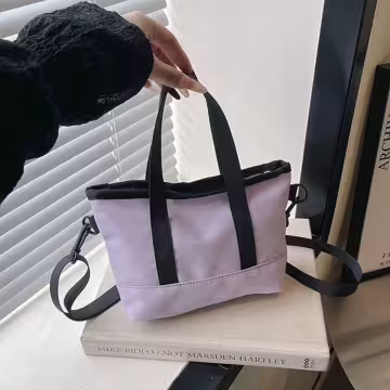 休閒托特小包×斜背袋×紫色
