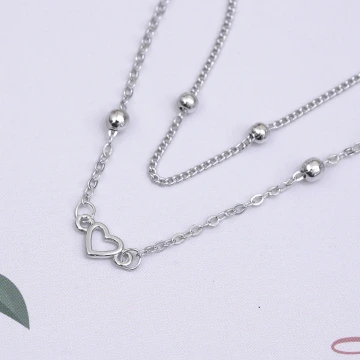 925銀飾×甜美雙層鏤空愛心×手鍊.avif