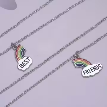繽彩多姿的友誼×閨蜜姐妹項鍊組