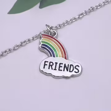 繽彩多姿的友誼×閨蜜姐妹項鍊組