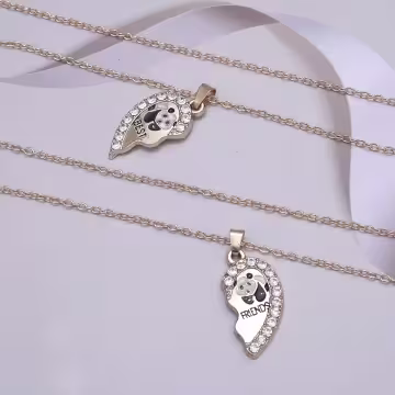 熊抱朋友×閨蜜姐妹項鍊組