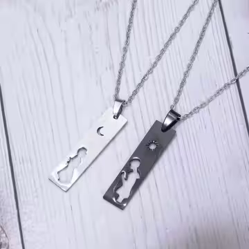 日月守護你×閨蜜姐妹情侶項鍊組