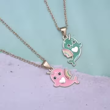 友情是一道彩虹×閨蜜姐妹情侶項鍊組