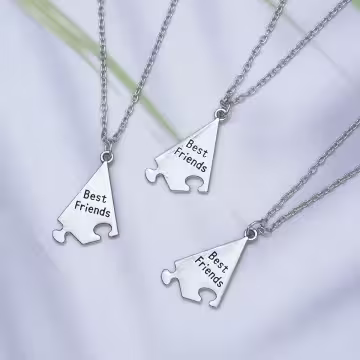 友誼的穩定結構×三套件閨蜜姐妹項鍊組